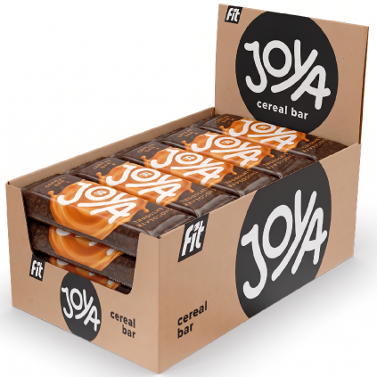 FIT JOYA Čokoláda Karamel 30g karton 20 ks