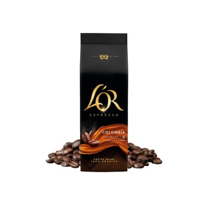 zrnkova kava l or espresso columbia 500g