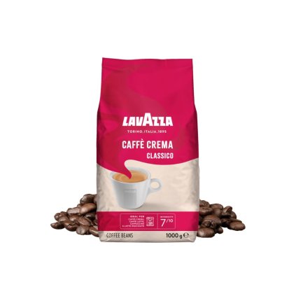 lavazza cafe crema classico zrnkova kava 1kg nejkafe cz