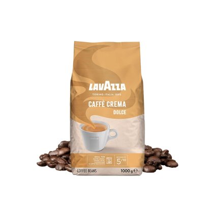 lavazza cafe crema dolce zrnkova kava 1kg nejkafe cz