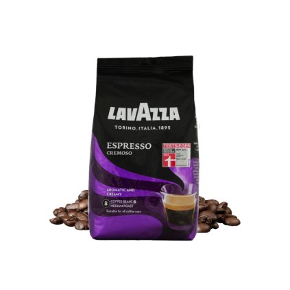 Lavazza Caffe Espresso CREMOSO zrnková káva 1kg