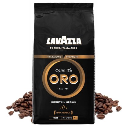 lavazza qualita oro mountain grown zrnkova kava 250 gramu nejkafe cz