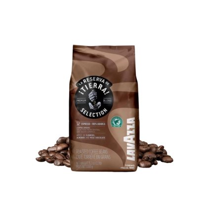 lavazza tierra 100 arabica zrnkova kava 1 kg nejkafe cz