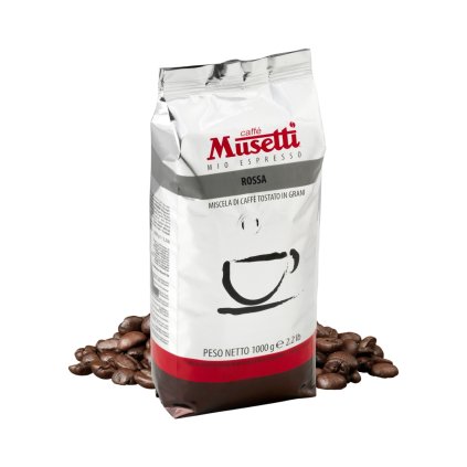 zrnkova kava musetti rossa 1kg