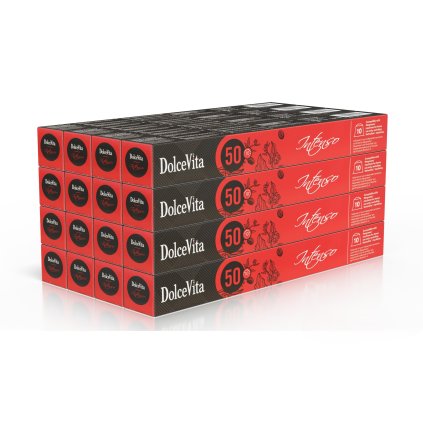 Kávové kapsle Italfoods Dolce Vita INTENSO do Nespresso 200 kusů