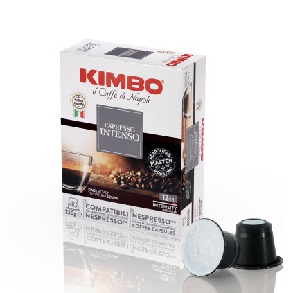 Kimbo Espresso Intenso 40ks nespresso kapsle nejkafe cz