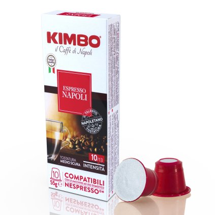 kimbo napoli nespresso kapsle nejkafe cz