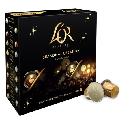 5888 4 darkove baleni l or seasonal creation 40 kapsli do nespresso