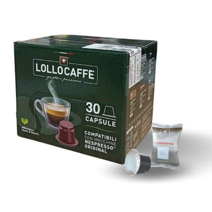 kavove kapsle lollo caffe argento espresso do nespresso 30 kusu