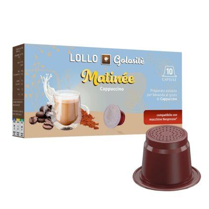 lollo caffe cappuccino kapsle do nespresso 10 ks
