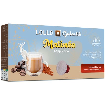 Lollo caffé Cappuccino kapsle do NESPRESSO® 10 ks