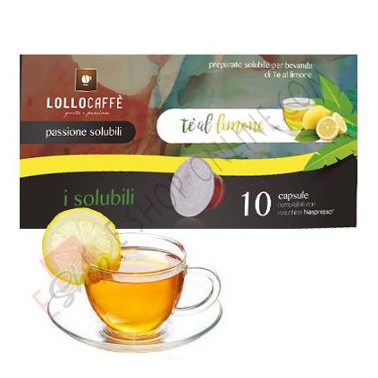 lollo tea limone nespresso 10ks nejkafe cz