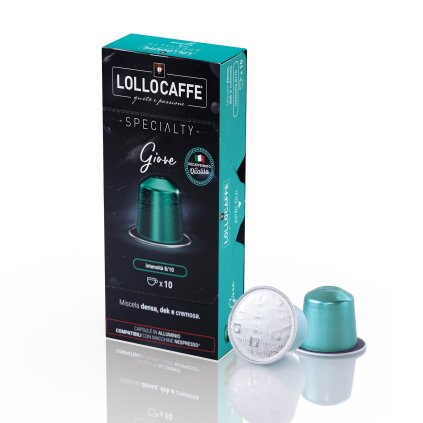 Lollocaffe specialty giove kapsle nespresso alu 10ks nejkafe cz10
