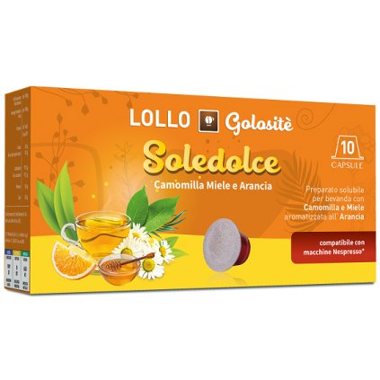 Lollo caffé Heřmánek a med s pomerančem kapsle do NESPRESSO® 10 ks