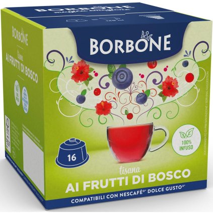 borbone dolce gusto caj lesní plody 16ks nejkafe cz