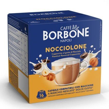 caffe borbone oriskove cappuccino kapsle do dolce gusto 16ks