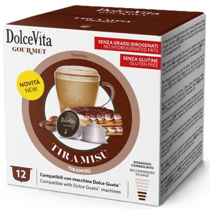 Dolce Vita Cappuccino Tiramisu do Dolce Gusto 12 kusů kapslí