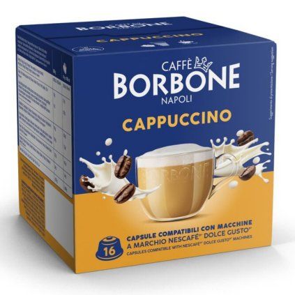 caffe borbone cappucciione kapsle do dolce gusto 16ks