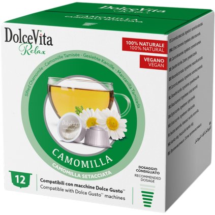 Dolce Vita Heřmánkový čaj do Dolce Gusto 12 kapslí