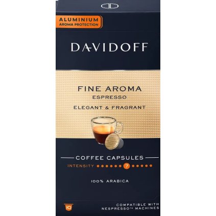 davidoff nespresso fine aroma 10ks nejkafe cz