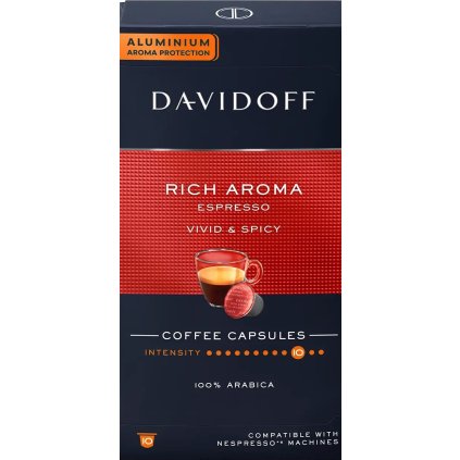 davidoff nespresso rich aroma 10ks nejkafe cz