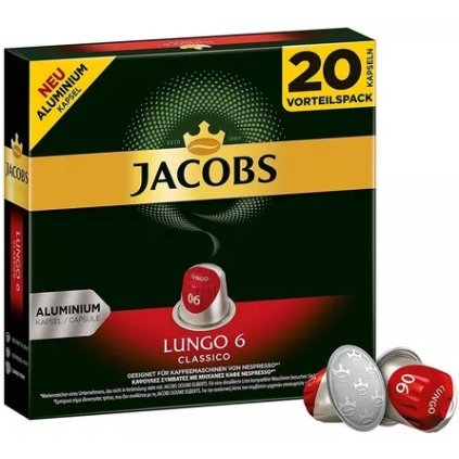 jacobs lungo6 nespresso 20ks nejkafe cz