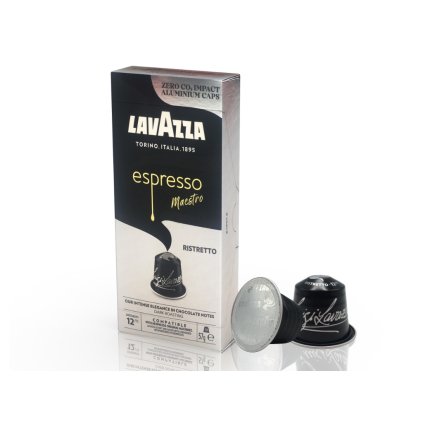 lavazza maestro ristretto espresso alu kapsle do nespresso 10ks