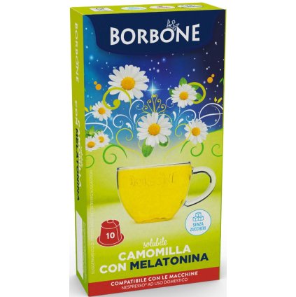 borbone nespresso heřmánek melatonin nejkafe cz