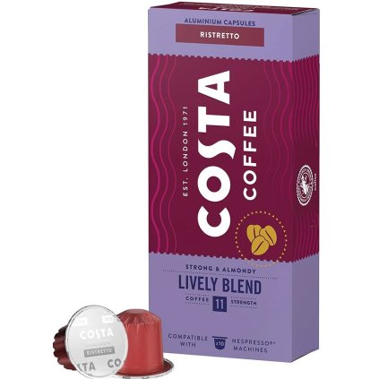 nespresso costa a10 ristretto lively blend nejkafe cz