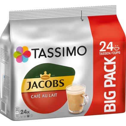 tassimo jacobs cafe au lait 24ks big pack nejkafe cz