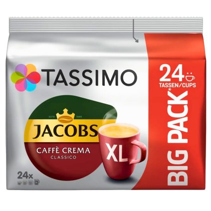 tassimo caffe crema classico big pack kapsle 24 kusu