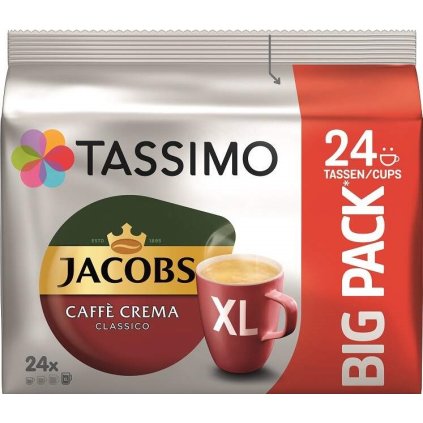 tassimo caffe crema 24 adag big pack tomilla