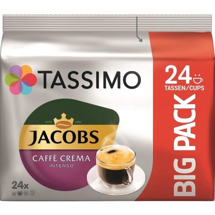 tassimo caffe crema intenso 24 adag big pack tomilla