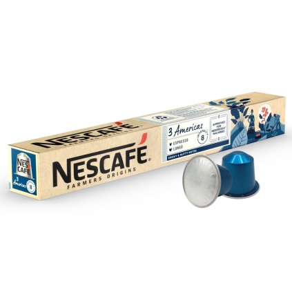 nescafe farmers 3americas lungo kapszula nespresso 10 adag