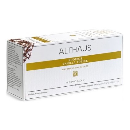 althaus rooibos vanilla toffee 60g nejkafe cz