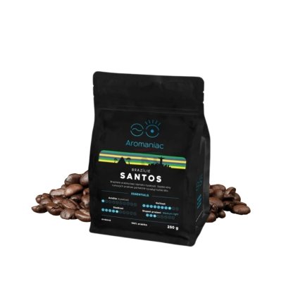 cerstva kava brazilie santos zrnkova 250 g (2)