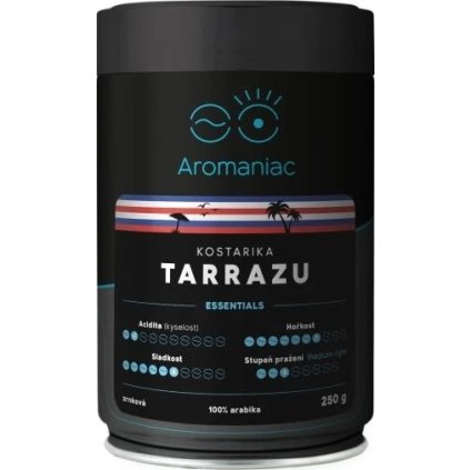aromaniac kostarika tarrazu mleta doza 250g nejkafe cz