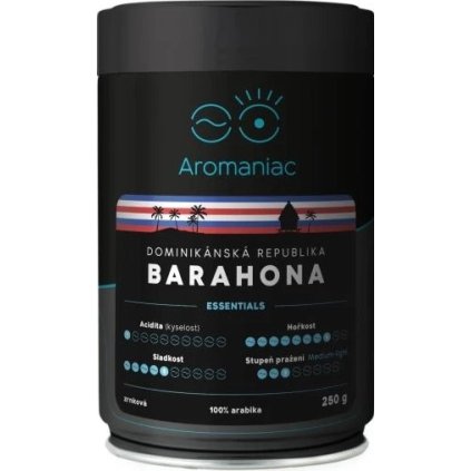 aromaniac dominikanska republika barahona mleta doza 250g nejkafe cz