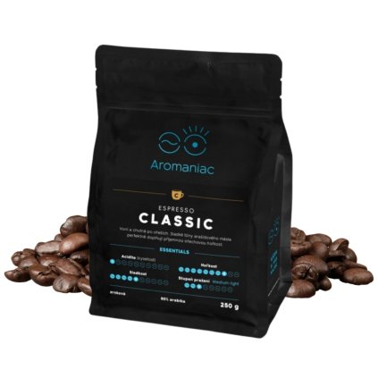 kava espresso classic zrnkova 250g