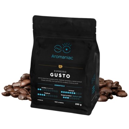 kava espresso gusto zrnkova 250g