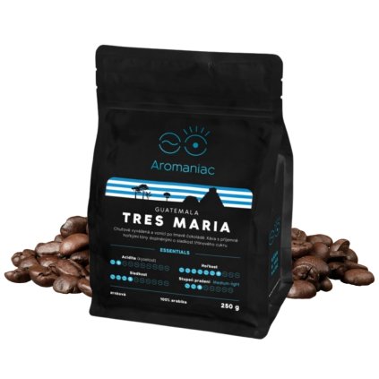 kava guatemala tres maria zrnkova 250g
