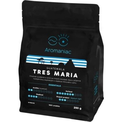 kava aromaniac tres maria zrnkova 250g nejkafe cz