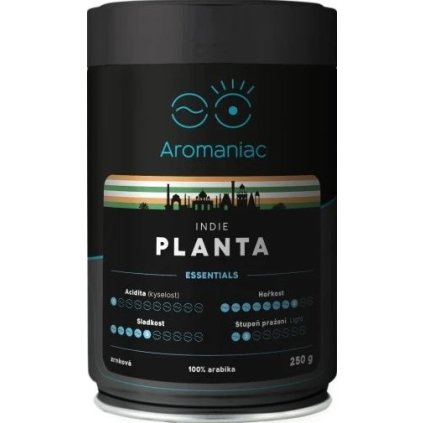 aromaniac indie planta zrnkova doza 250g nejkafe cz