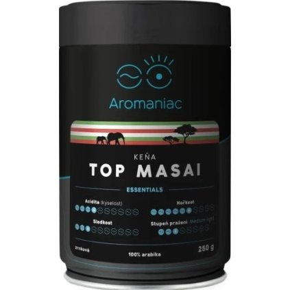 aromaniac kena top masai mleta doza 250g nejkafe cz