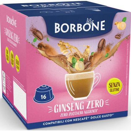 Caffe' Borbone 30 Capsule e Foodness ginseng 20 capsule Compatibile  Nescafe' Dolce Gusto