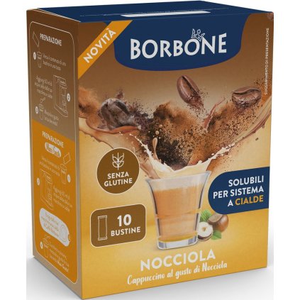 borbone nocciola2 10g instant nejkafe cz