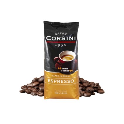 corsini caffe espresso zrnkova kava 1kg nejkafe cz