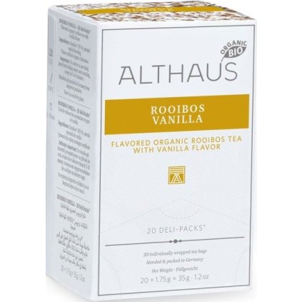 Althaus rooibos vanilla delipack nejkafe cz