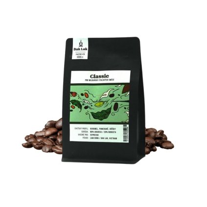 cerstve prazena vietnamska kava espresso classic 250g