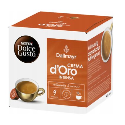 Dallmayr Crema D´Oro Intensa kapsle do Dolce Gusto 16 ks